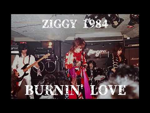 ZIGGY 第一期 『BURNIN&#039; LOVE 』1984年 LIVE