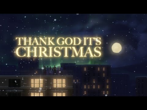 Queen - Thank God It&#039;s Christmas (Official Lyric Video)